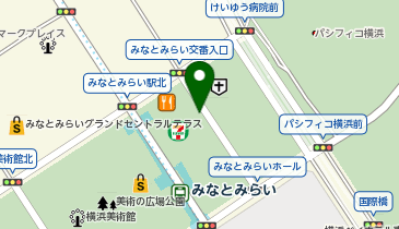 033.MMパークビル (ドコモ・バイクシェア)の地図画像