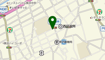 092.ローソン横浜中央二丁目店 (ドコモ・バイクシェア)の地図画像