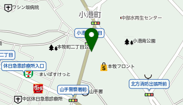 107.本牧フロント (ドコモ・バイクシェア)の地図画像