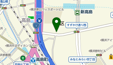 121.みなとみらい学園ビル (ドコモ・バイクシェア)の地図画像