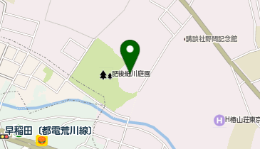 E2-14.永青文庫 ミュージアム (ドコモ・バイクシェア)の地図画像