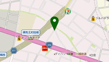 T3-32.練馬北町1丁目 (ドコモ・バイクシェア)の地図画像