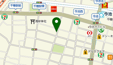 358.TENAS今池 (カリテコバイク)の地図画像