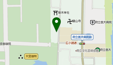 KT037-梨木神社・Coffee Base (bikeshareポート)の地図画像