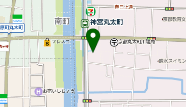 KT017-下堤谷口マンション(神宮丸太町駅前2番出口) (bikeshareポート)の地図画像