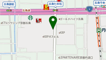 KT020-京都リサーチパーク4号館 (bikeshareポート)の地図画像