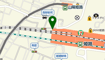 21.駅リンくん姫路店内 (bikeshareポート)の地図画像