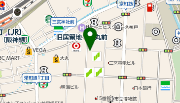 20.SMBC 神戸本部ビル前 (Kobelin)の地図画像