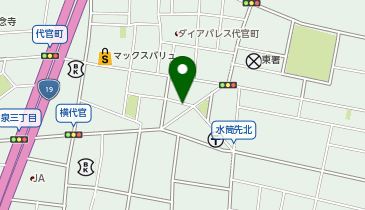 371.名鉄協商パーキング代官町第9 (カリテコバイク)の地図画像