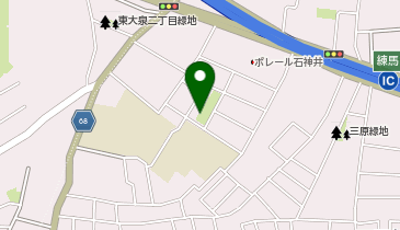 T2-85.泉新公園 (ドコモ・バイクシェア)の地図画像