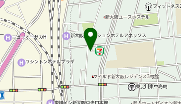 V-03.エステムコート新大阪8レヴォリス (ドコモ・バイクシェア)の地図画像