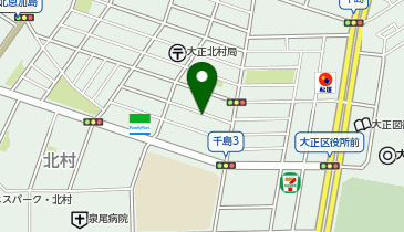 P-14.北村一丁目16番31 (ドコモ・バイクシェア)の地図画像