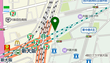 K-07.JR新大阪駅東口 (ドコモ・バイクシェア)」(大阪市東淀川区