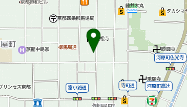 KT042-デザインホテル京都麩屋町 (bikeshareポート)の地図画像