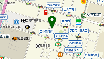 143.広島ビジネスタワー(西側駐輪場前) (ドコモ・バイクシェア)の地図画像