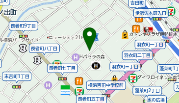 163.横浜タウンホテル24 (ドコモ・バイクシェア)の地図画像