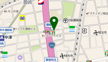 A-62.ECC学園高等学校 大阪学習センター (ドコモ・バイクシェア)の地図画像