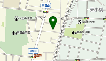 F-05.シーンズ天王寺真田山公園 (ドコモ・バイクシェア)の地図画像
