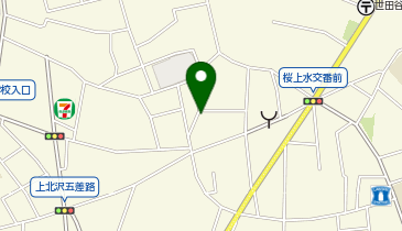 L1-18.上北沢1丁目 (ドコモ・バイクシェア)の地図画像