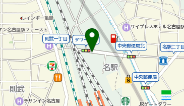 398.名鉄協商パーキング名駅1丁目第3(2) (カリテコバイク)の地図画像