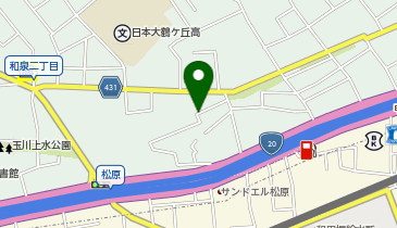 O7-08.杉並区和泉2-3-17 (ドコモ・バイクシェア)の地図画像