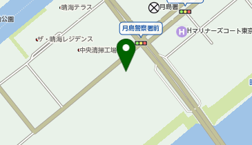 B4-29.HARUMI FLAG PORT VILLAGE (ドコモ・バイクシェア)の地図画像