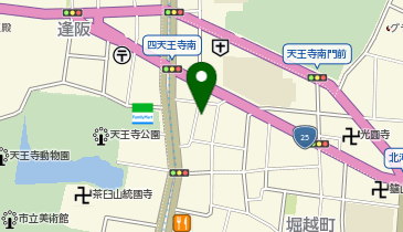 F-08.シーンズ天王寺フロントマークス (ドコモ・バイクシェア)の地図画像