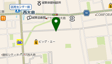 H1-204.大島四丁目団地2 (ドコモ・バイクシェア)の地図画像