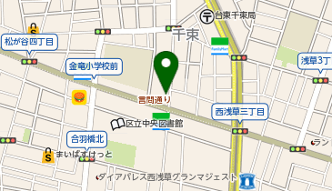 F4-02.Risingplace浅草四番館 (ドコモ・バイクシェア)の地図画像