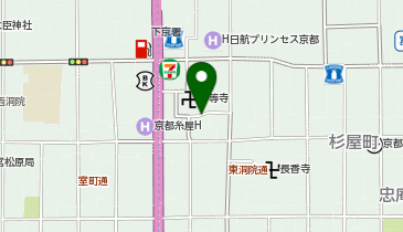 KT060-Vine Oak Thirteen (bikeshareポート)の地図画像