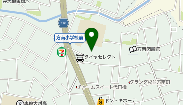 O7-09.方南月極パーキング (ドコモ・バイクシェア)の地図画像