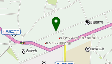 142.フィエスタ原町 (ドコモ・バイクシェア)の地図画像