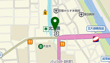 KT071-京都中央信用金庫 北烏丸支店 (bikeshareポート)の地図画像