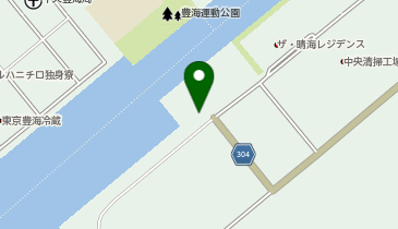B4-53.晴海五丁目ターミナル (ドコモ・バイクシェア)の地図画像
