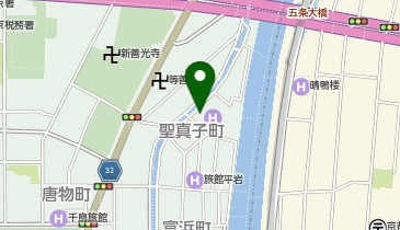KT076-ホテルリブマックス京都鴨川前 (bikeshareポート)の地図画像