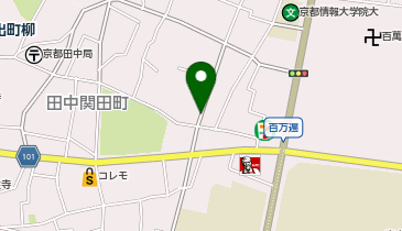 KT091-ドーミー百万遍アネックス (bikeshareポート)の地図画像