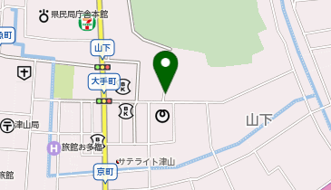 001.津山観光センター (bikeshareポート)の地図画像