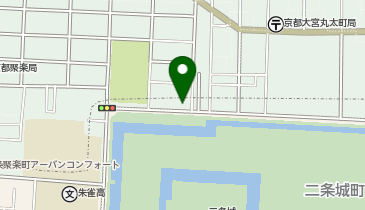 KT098-二条福来朗邸 (bikeshareポート)の地図画像