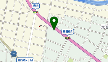 399.グランベール安田通(1) (カリテコバイク)の地図画像