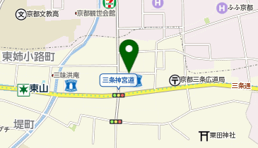 KT123-HOTEL MASTAY 神宮道 (bikeshareポート)の地図画像