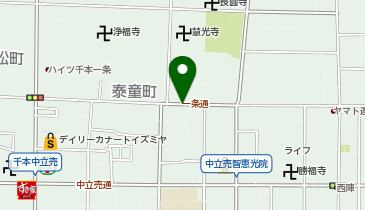 KT132-西陣IVY (bikeshareポート)の地図画像