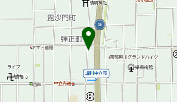 KT133-一条IVY (bikeshareポート)の地図画像