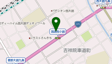 KT146-京都トヨタ本社 (bikeshareポート)の地図画像