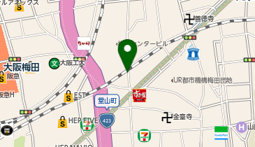 A-69.中崎西2丁目43番3 (ドコモ・バイクシェア)の地図画像