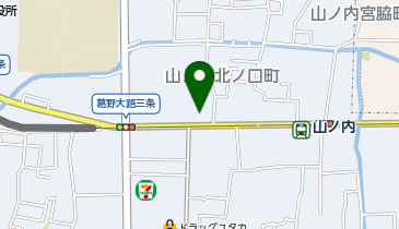 KT185-山ノ内北ノ口町(くるっとパーク) (bikeshareポート)の地図画像