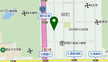 KT187-龍谷ミュージアム (bikeshareポート)の地図画像