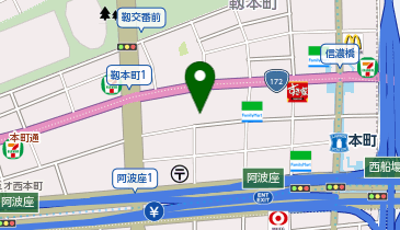 D-01.クリスタルグランツ西本町 (ドコモ・バイクシェア)の地図画像