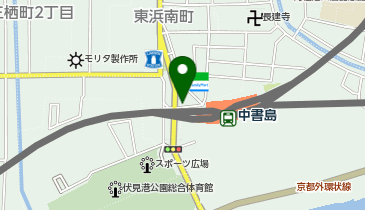 KT198-京阪中書島駅前(北改札口) (bikeshareポート)の地図画像