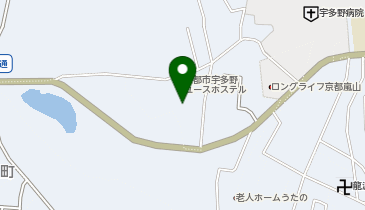 KT212-京都市宇多野ユースホステル (bikeshareポート)の地図画像