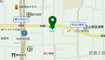 KT217-京都市小川特別養護老人ホーム (bikeshareポート)の地図画像